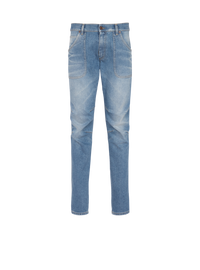 Jean slim en denim - Bleu Jean
