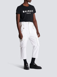 Pantalon cargo - Blanc