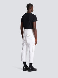 Pantalon cargo - Blanc
