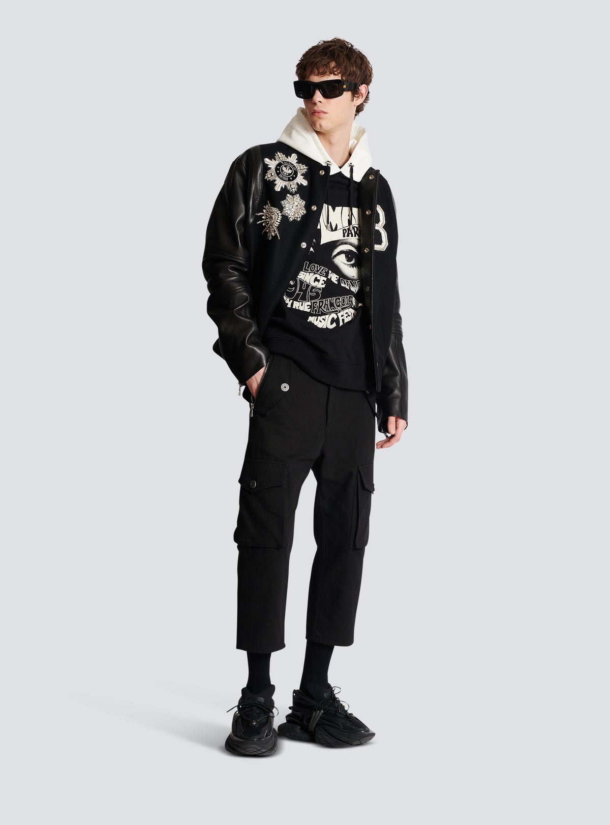 Pantalon cargo - Noir