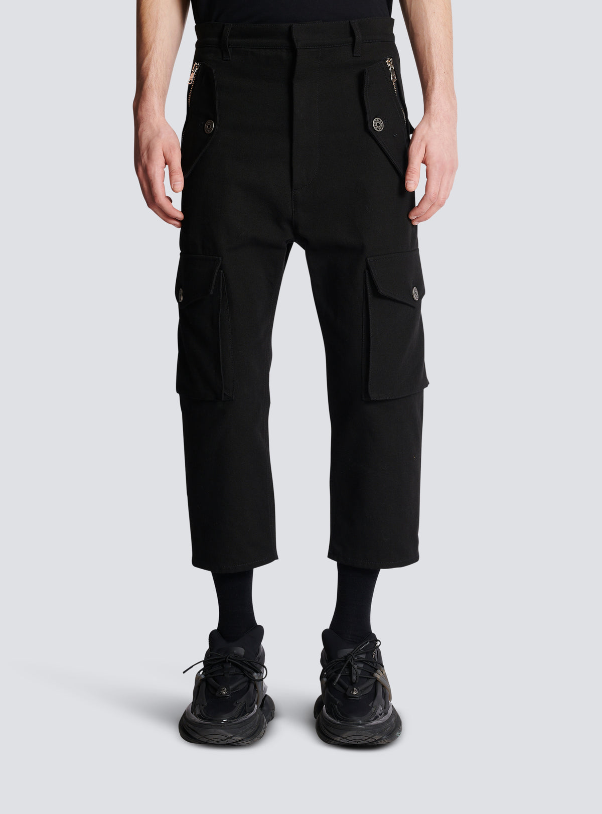 Pantalon cargo - Noir