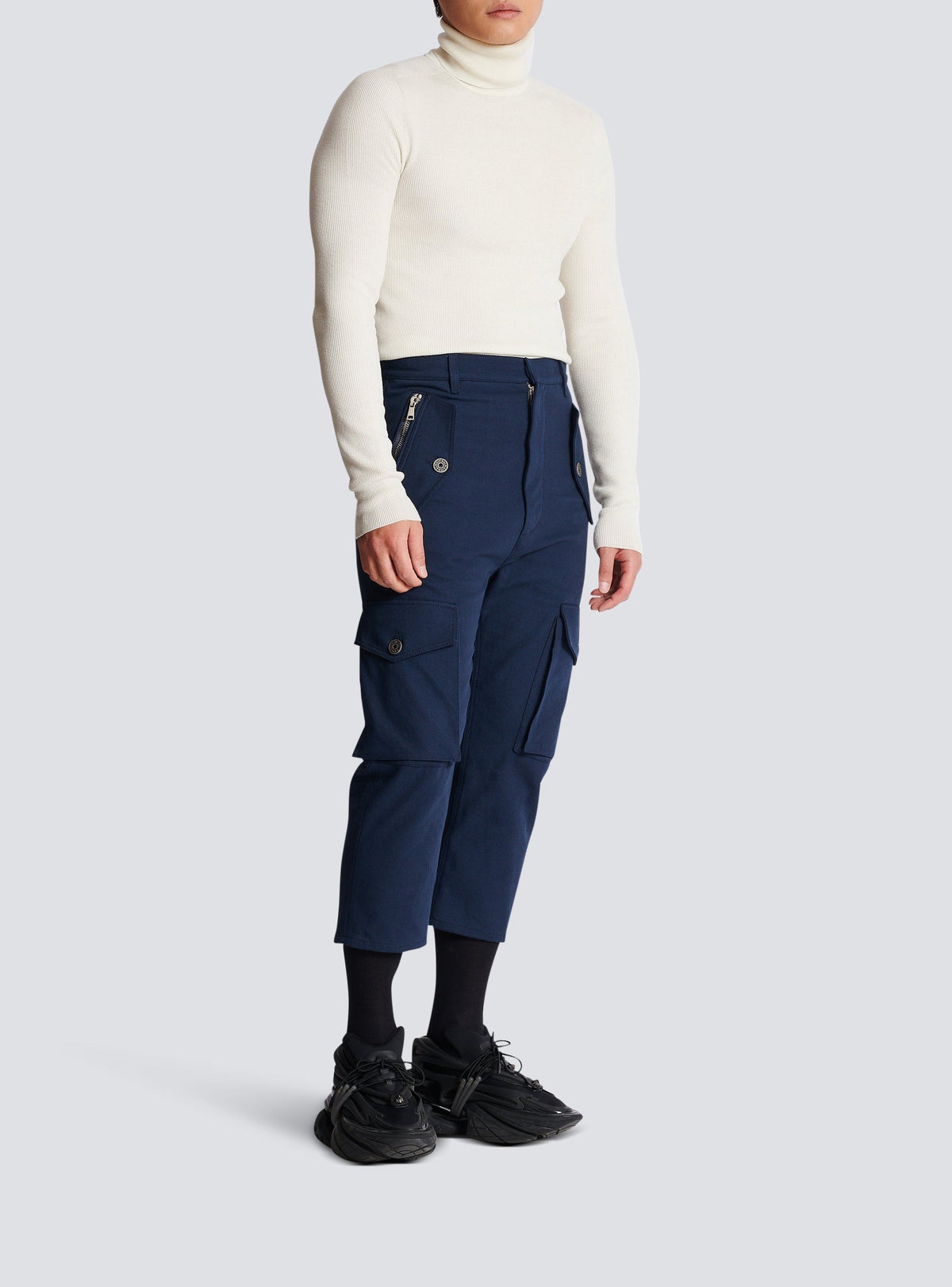 Pantalon cargo - Marine