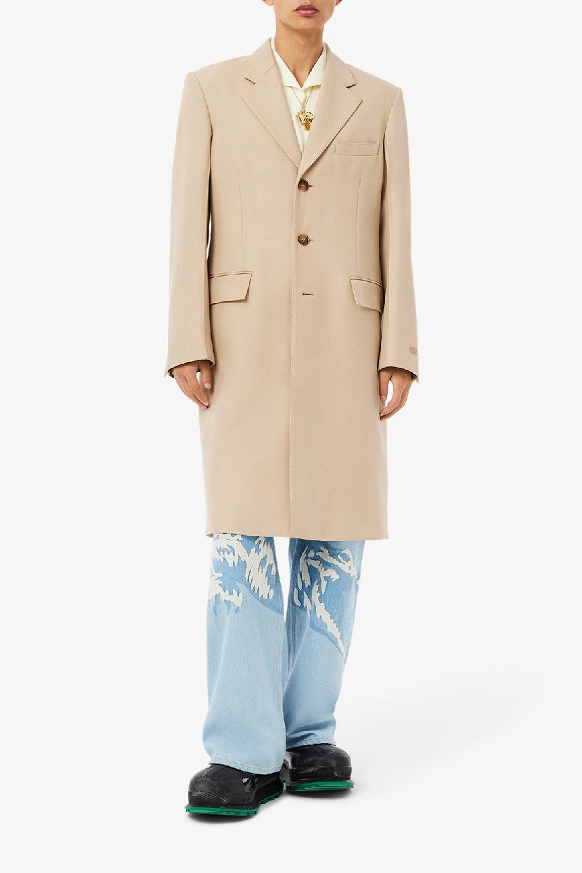Manteau en twill de laine - Viennois