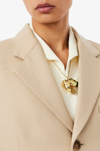 Manteau en twill de laine - Viennois
