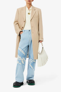 Manteau en twill de laine - Viennois