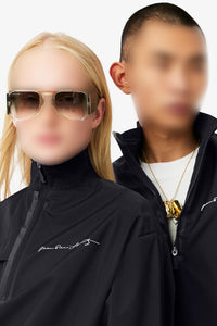 Blouson coupe-vent zippé - Noir