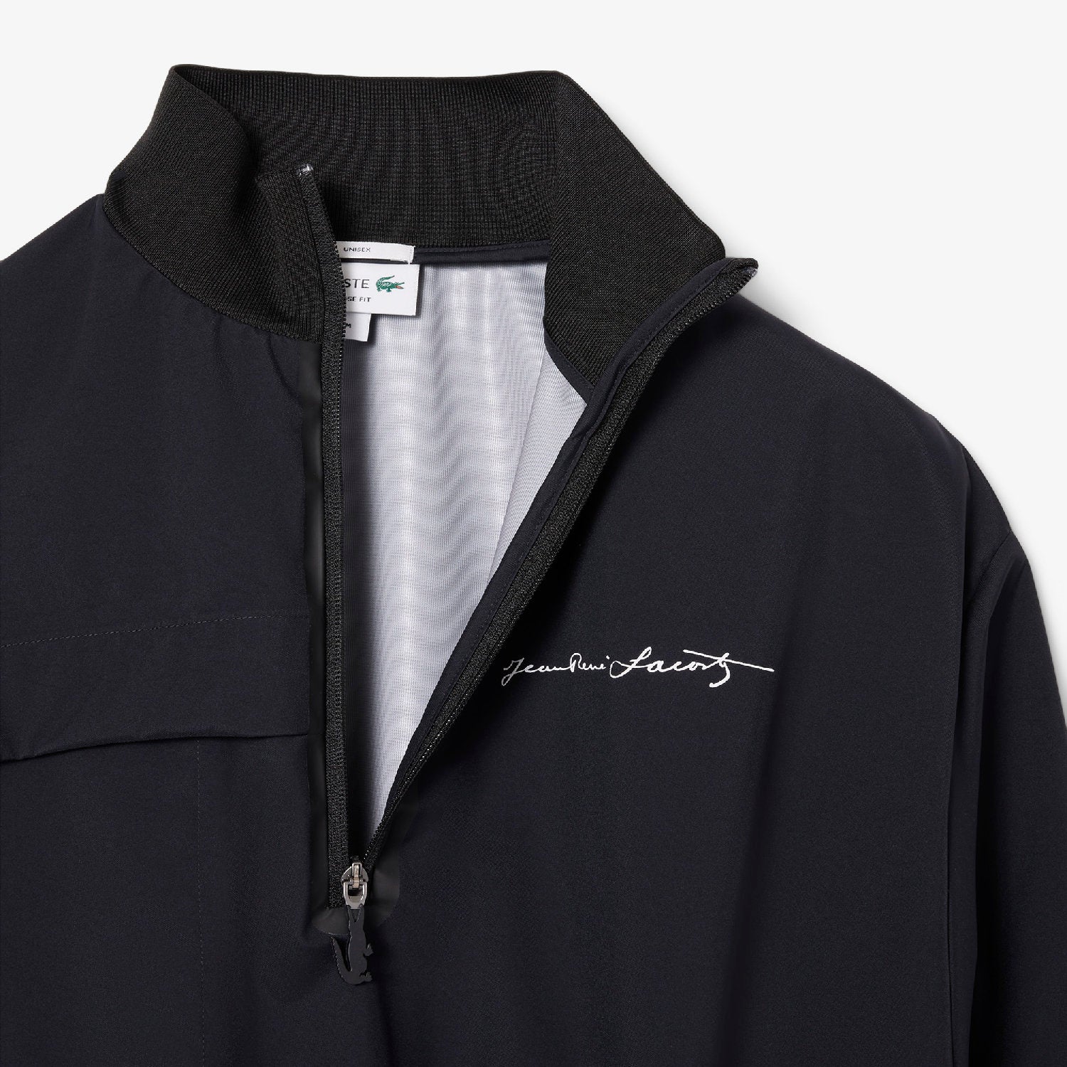 Blouson coupe-vent zippé - Noir