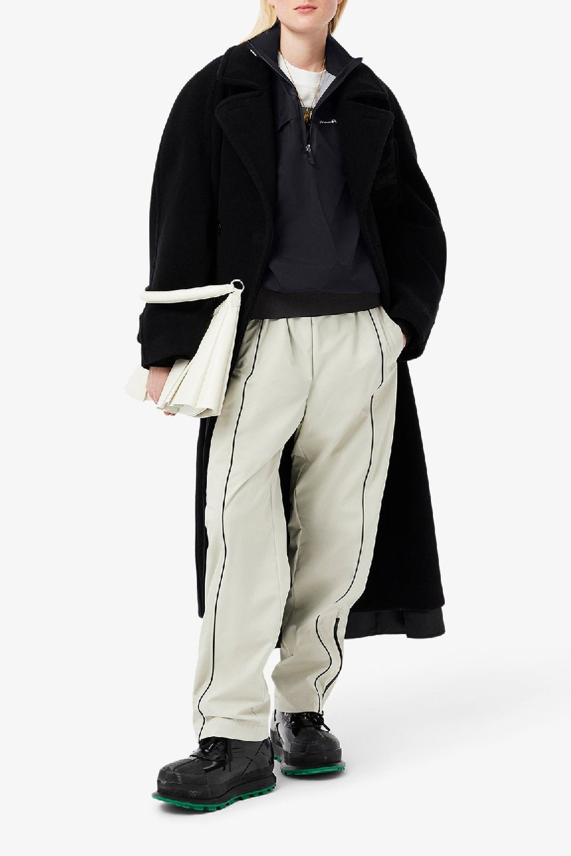 Blouson coupe-vent zippé - Noir