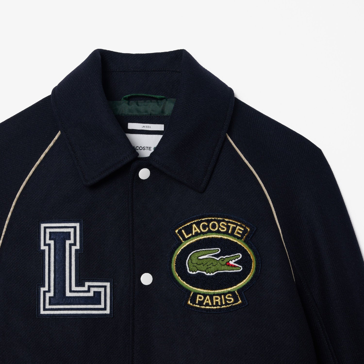 Blouson boutonné en laine - Abîmes