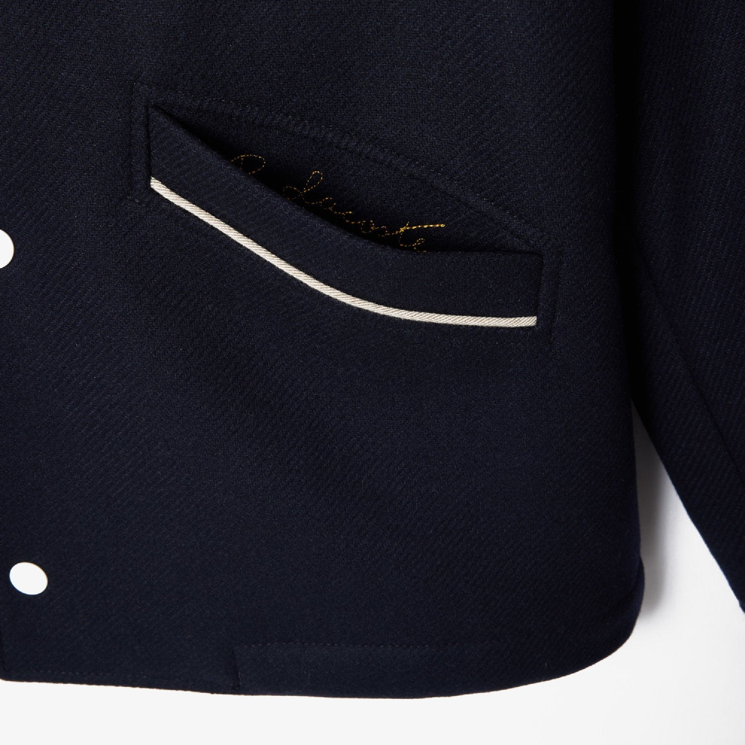 Blouson boutonné en laine - Abîmes