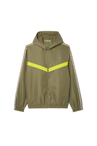 Veste de survêtement Tennis monogramme - Kaki & Luciole