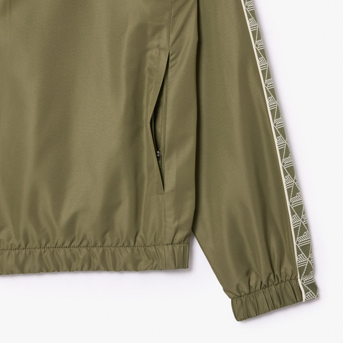 Veste de survêtement Tennis monogramme - Kaki & Luciole