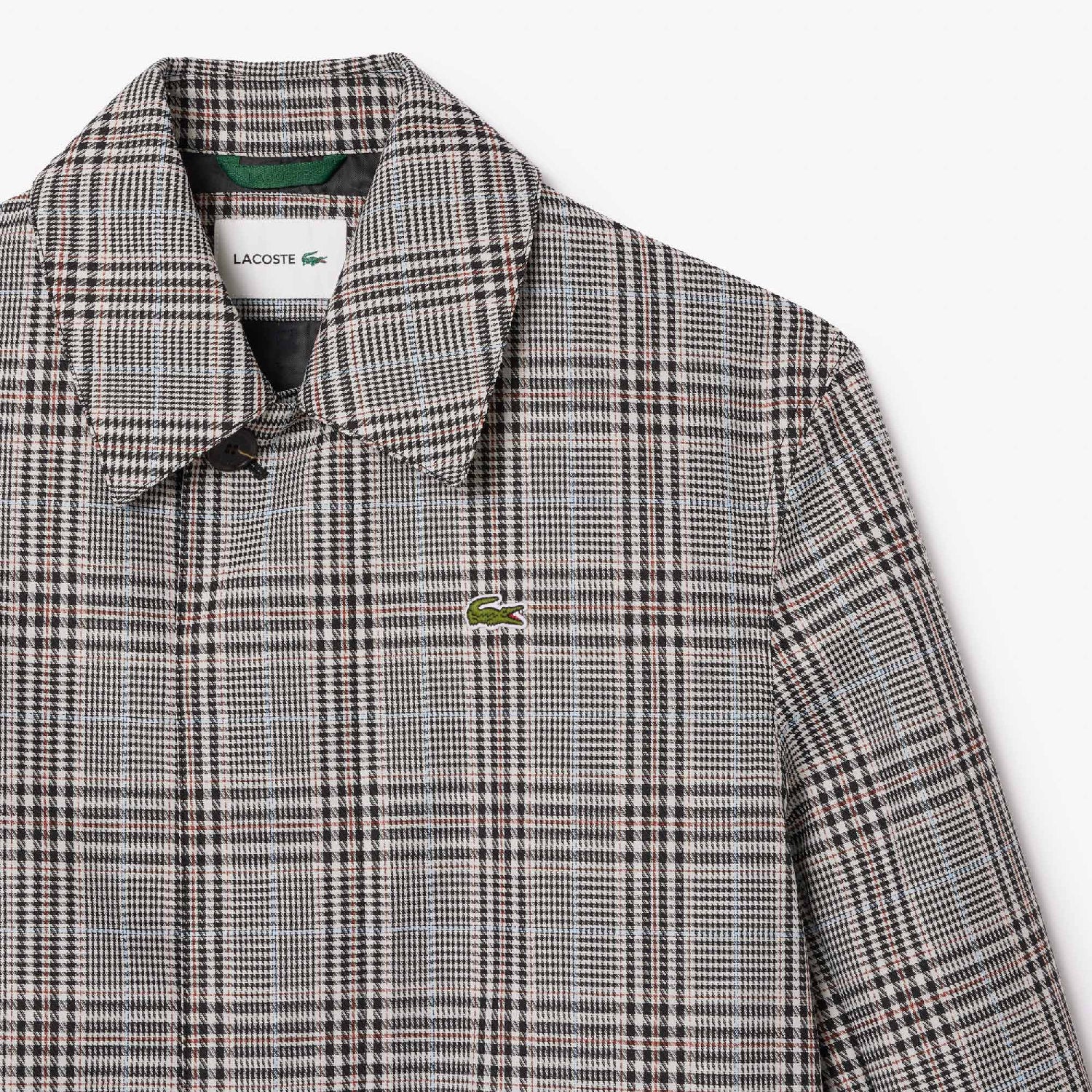 Manteau déperlant à carreaux - Hammam & Multicolor