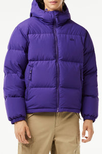 Short quilted water-repellent down jacket - Acai