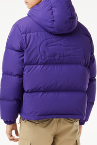 Short quilted water-repellent down jacket - Acai