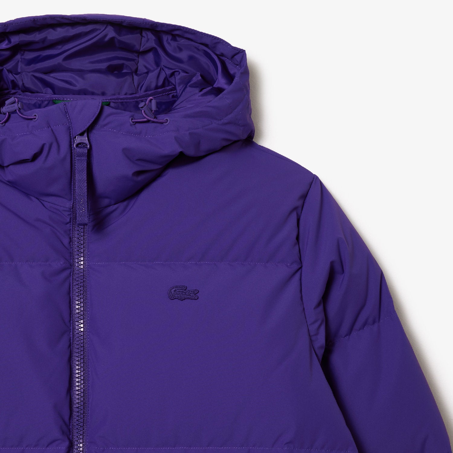 Short quilted water-repellent down jacket - Acai