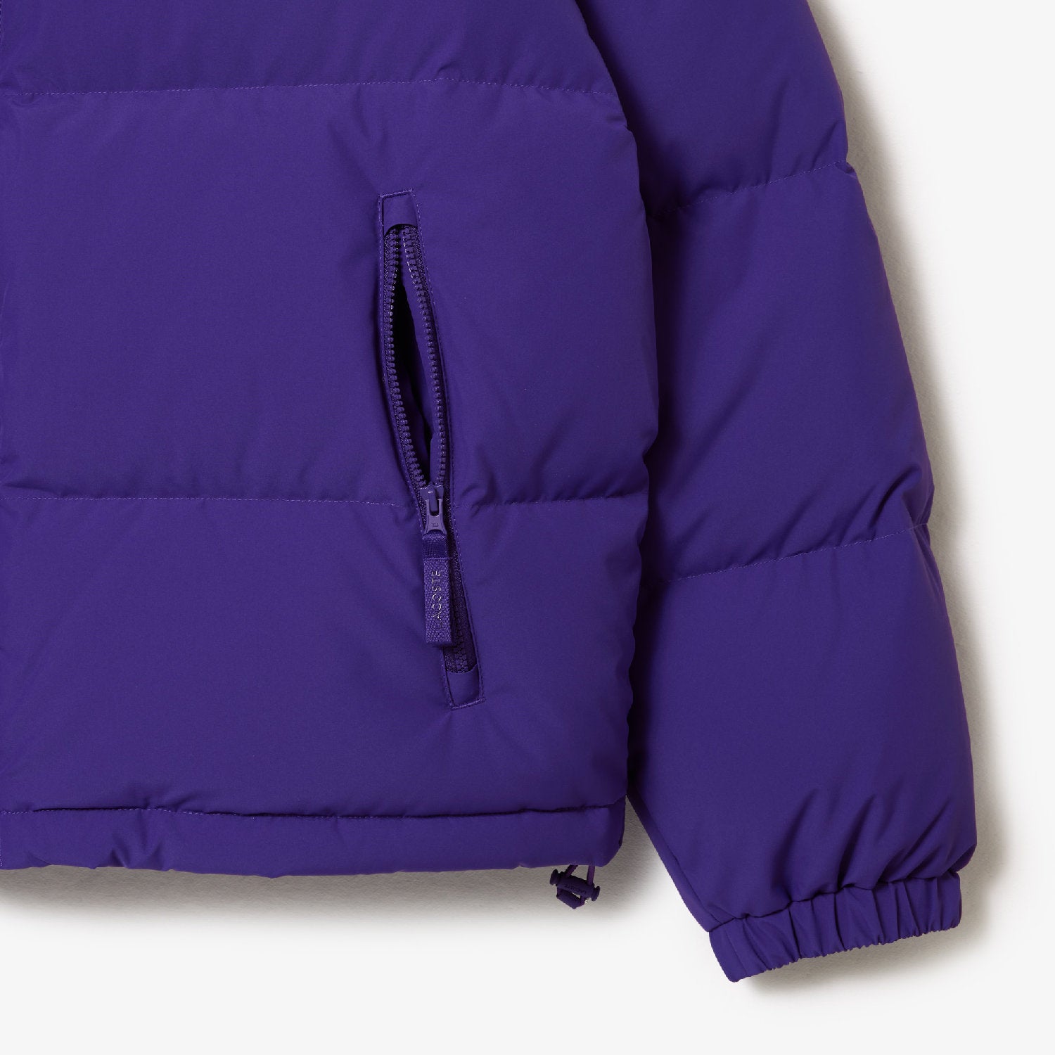 Short quilted water-repellent down jacket - Acai