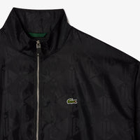 Veste courte en monogramme - Noir
