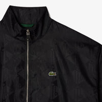 Veste courte en monogramme - Noir