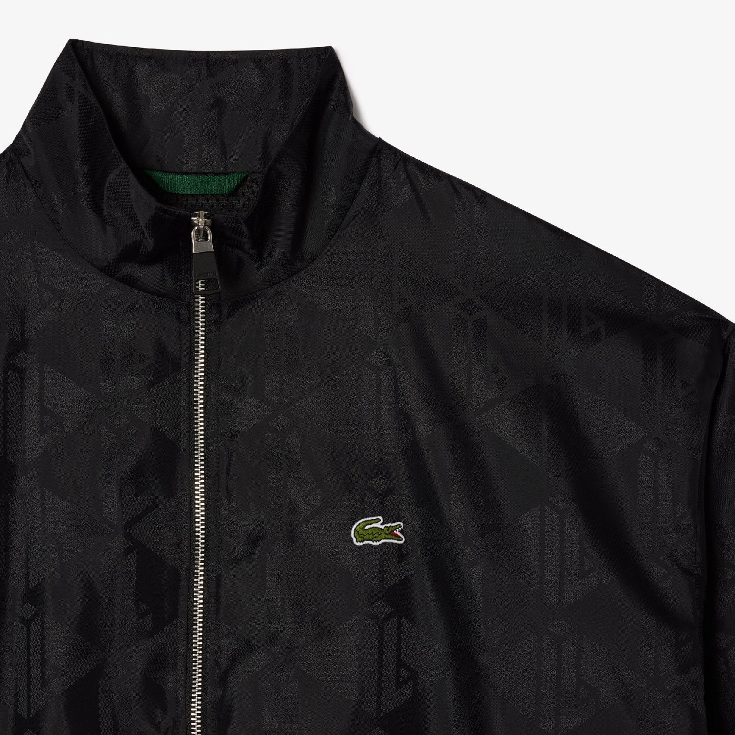 Veste courte en monogramme - Noir