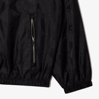 Veste courte en monogramme - Noir