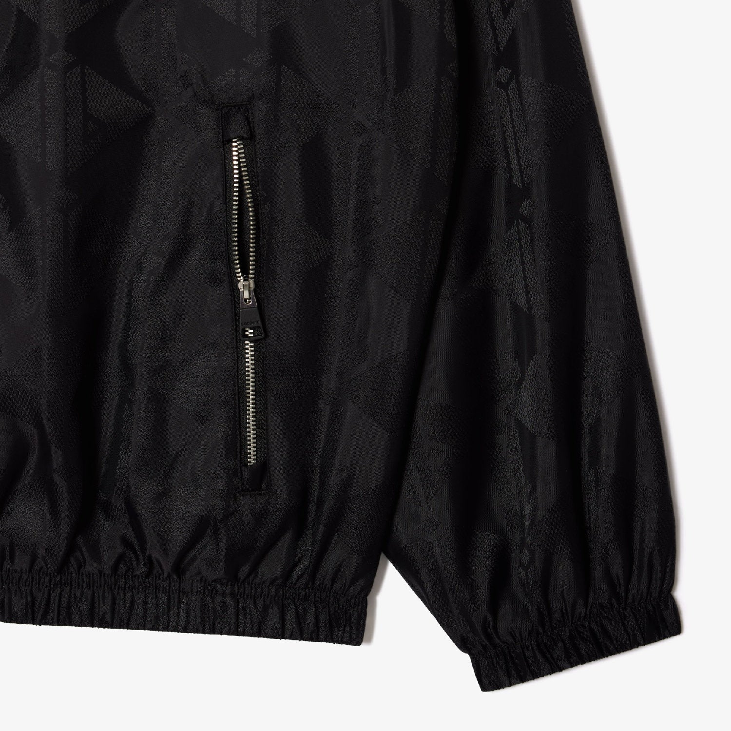 Veste courte en monogramme - Noir