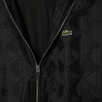 Veste courte en monogramme - Noir