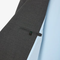 Manteau long en laine mélangée - Bitume Chiné
