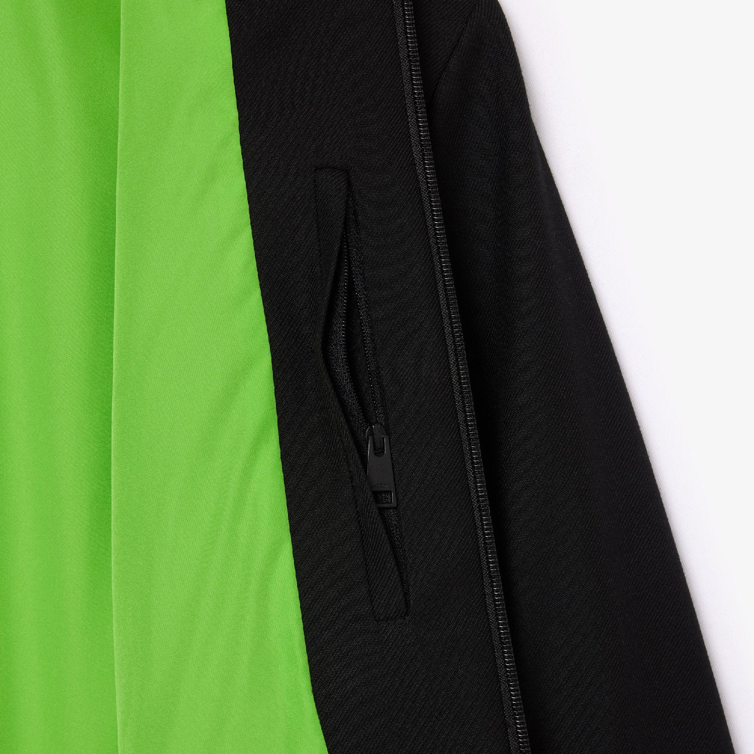 Veste zippée à poche - Noir
