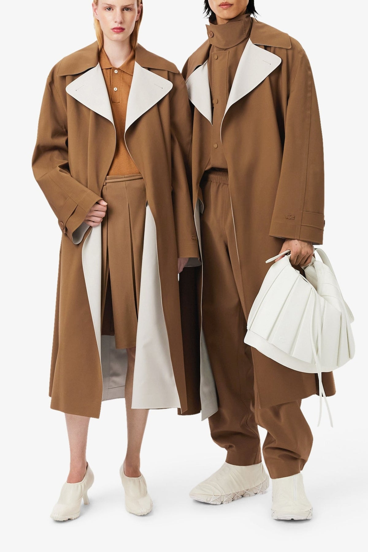 Trench-coat en laine - Elderton