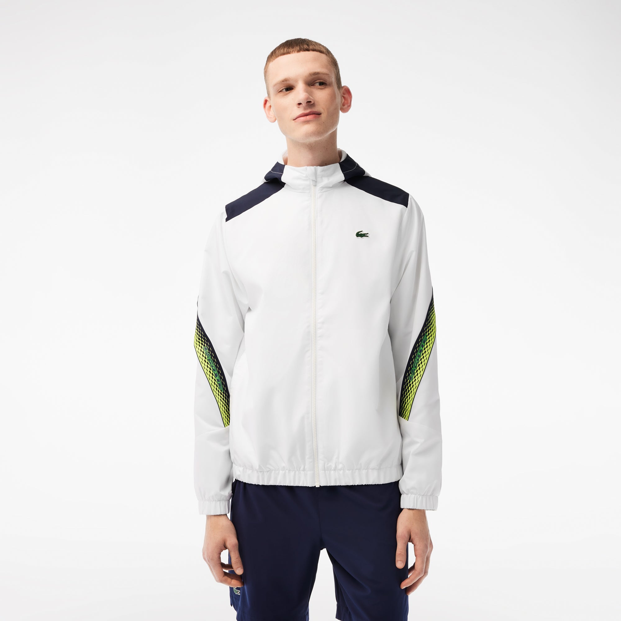 Jacket & Coat - Blanc & Marine-Jaune Electr