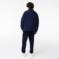 Zipped jacket with logo - Navy