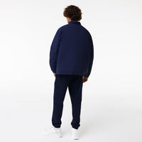 Blouson zippé avec logo - Marine