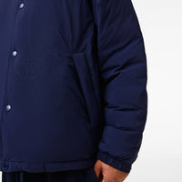 Blouson zippé avec logo - Marine