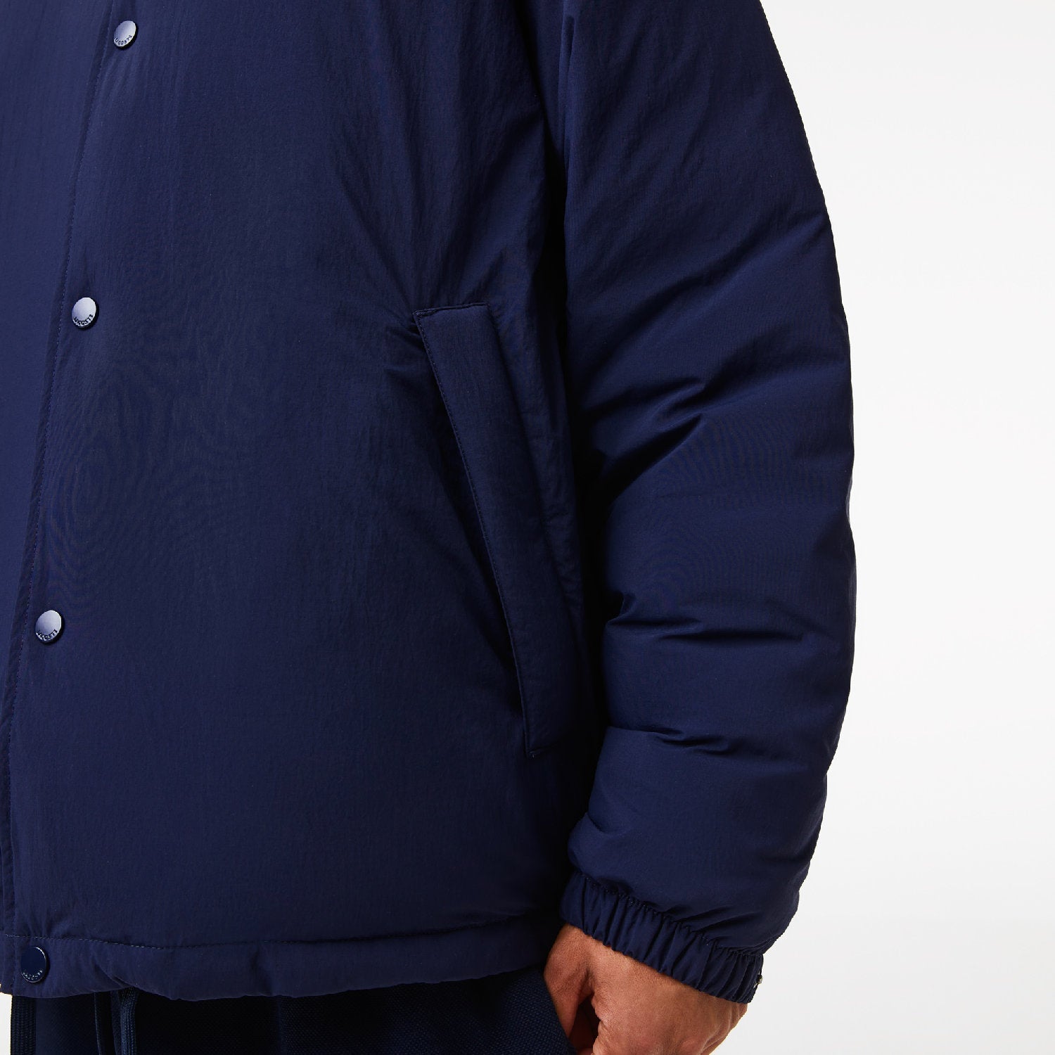 Blouson zippé avec logo - Marine