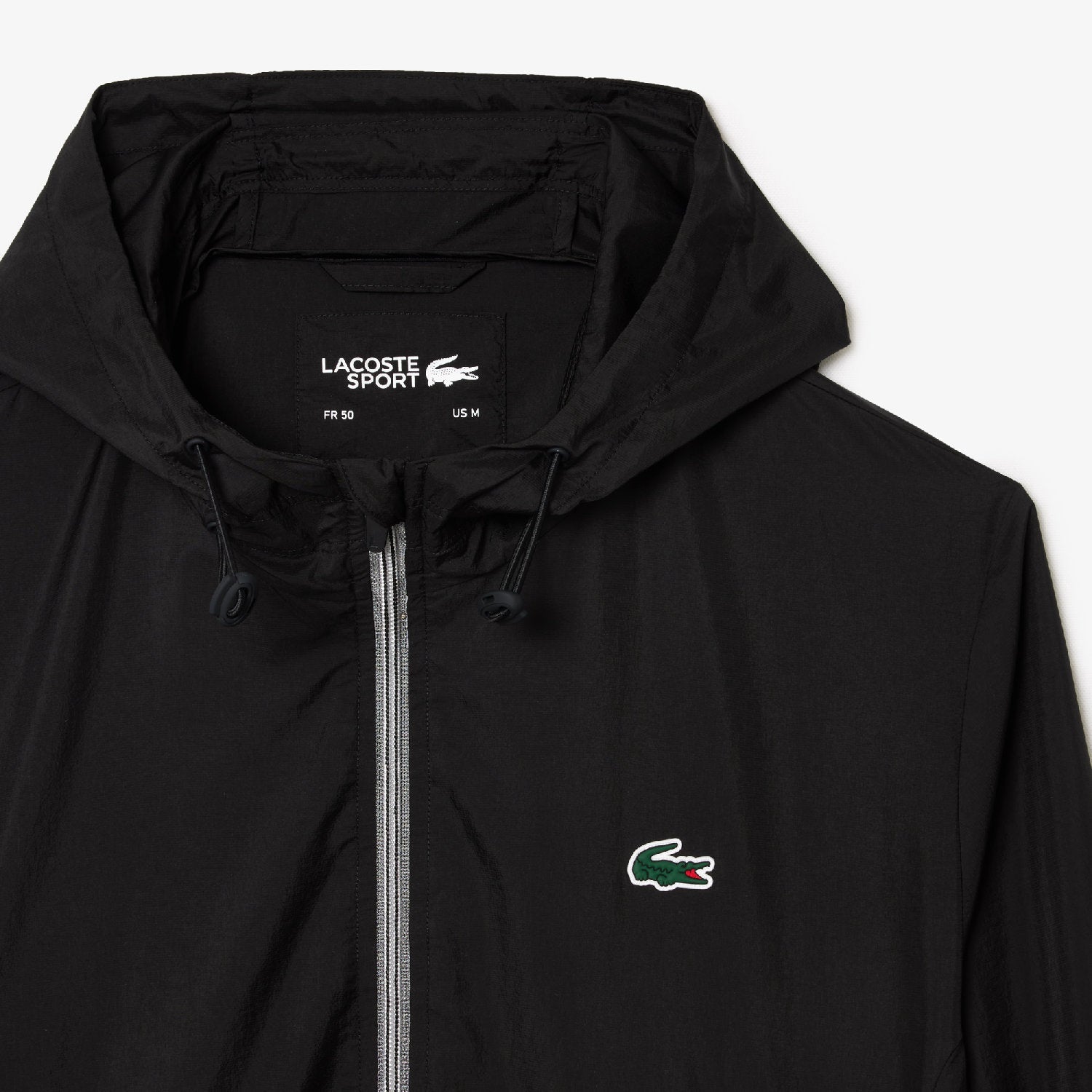 Veste à capuche déperlante - Noir