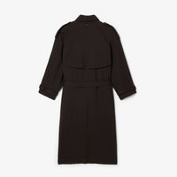 Trench coat ceinturé en laine - Buffle