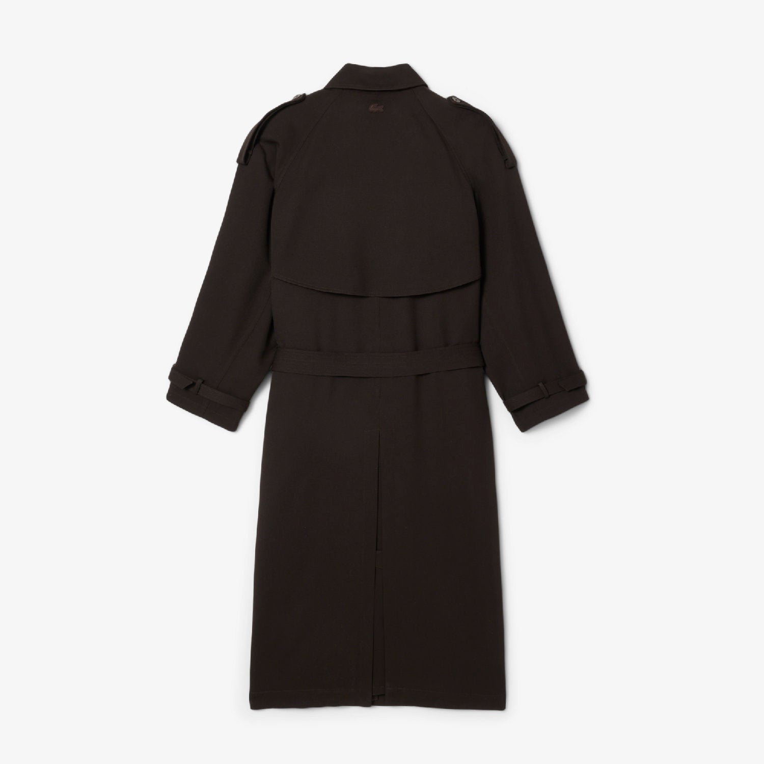Trench coat ceinturé en laine - Buffle
