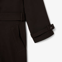 Trench coat ceinturé en laine - Buffle