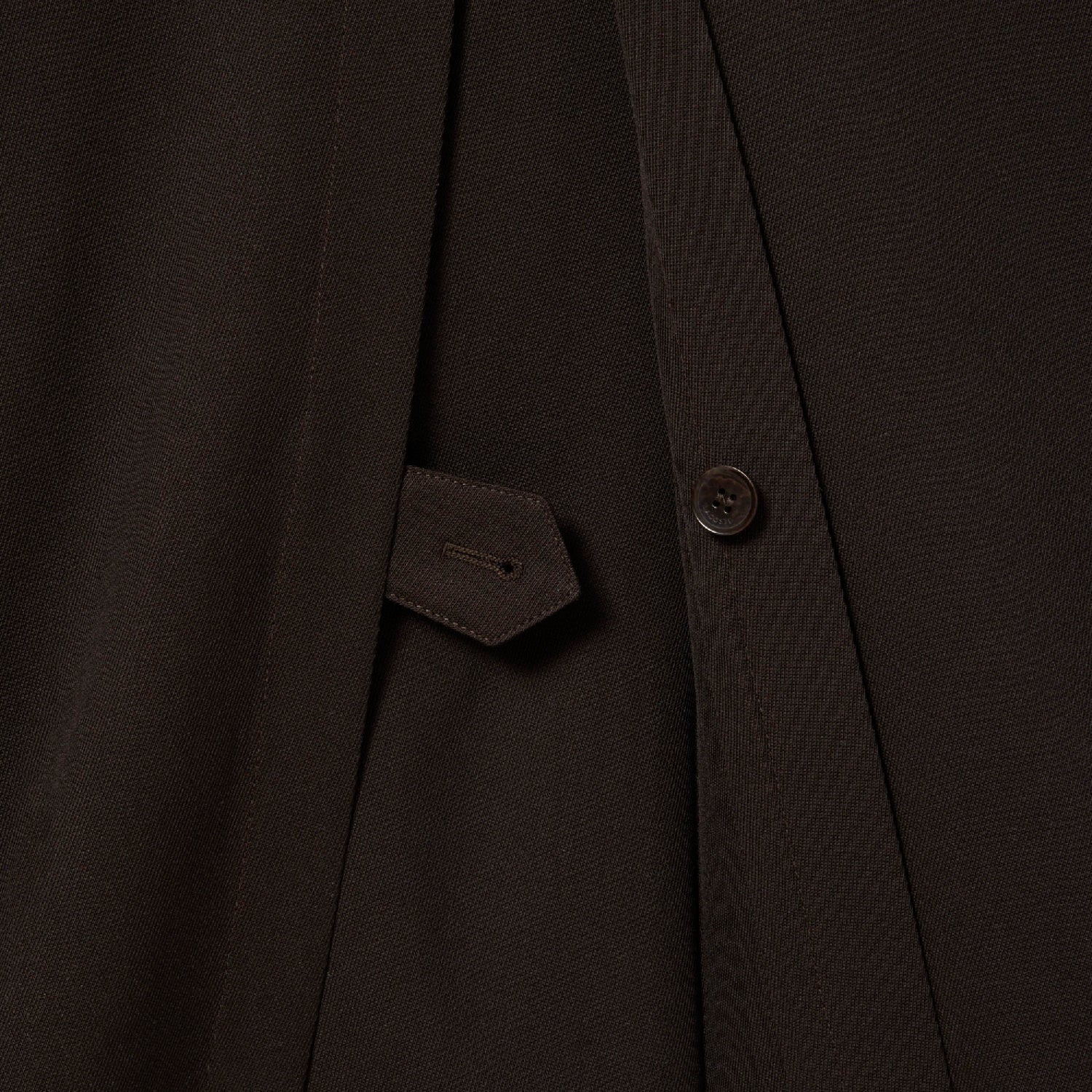 Trench coat ceinturé en laine - Buffle