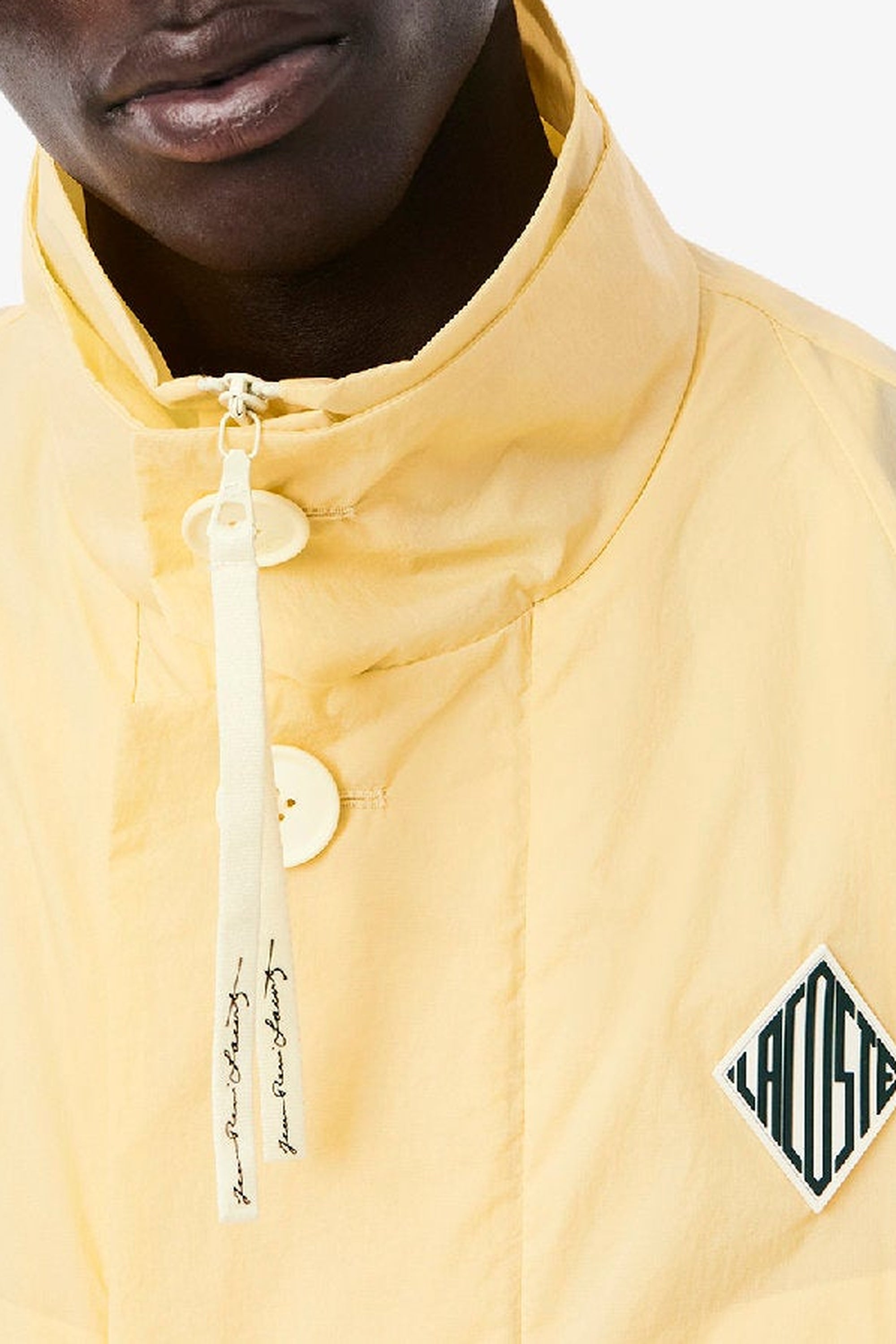 Parka longue boutonnée - Poudre