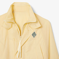 Parka longue boutonnée - Poudre