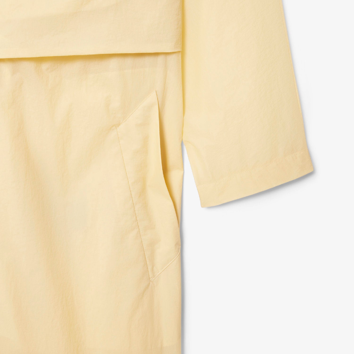 Parka longue boutonnée - Poudre