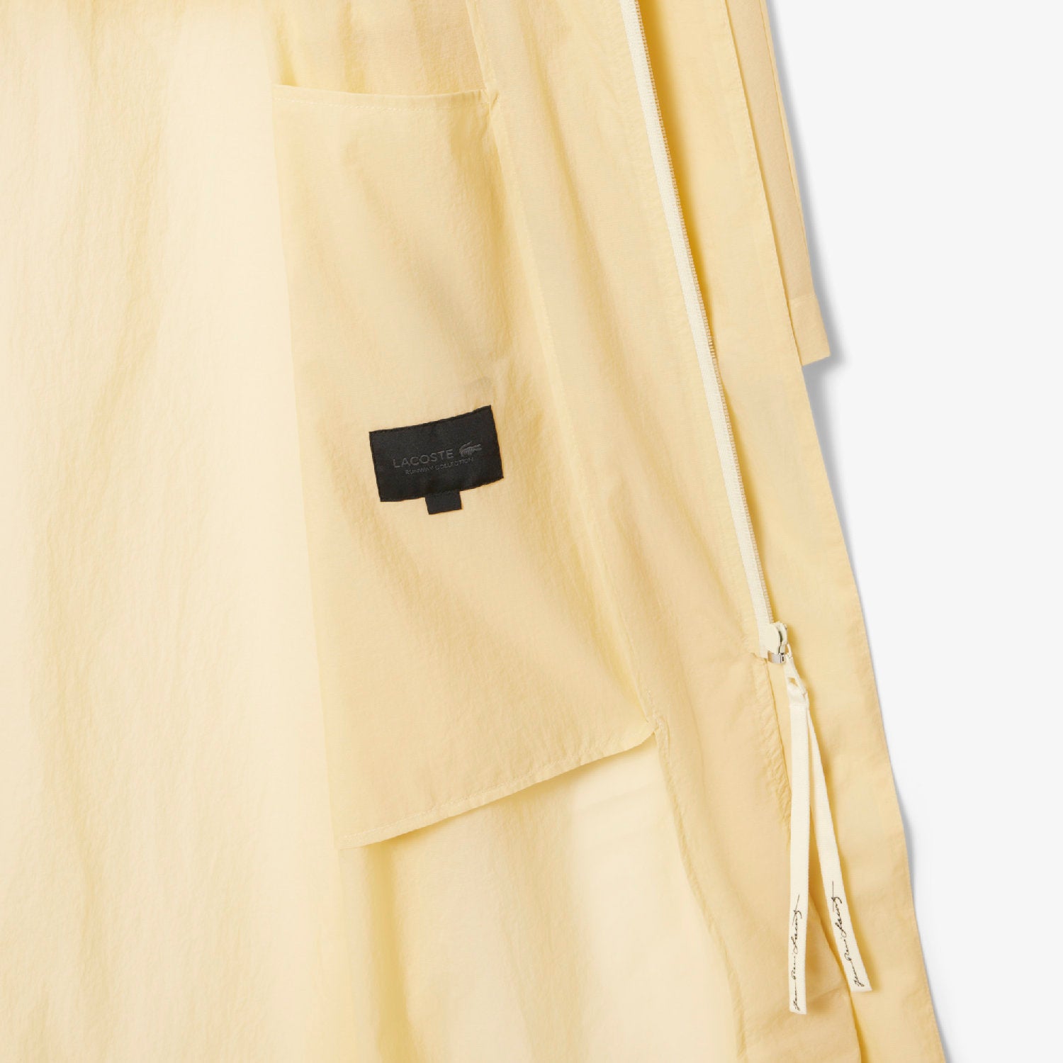 Parka longue boutonnée - Poudre