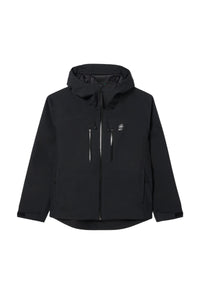 Parka à capuche imperméable - Noir