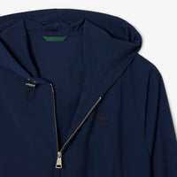 Veste à capuche en laine - Marine