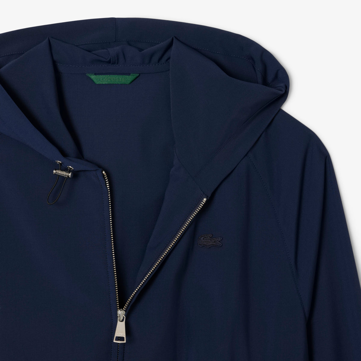 Veste à capuche en laine - Marine