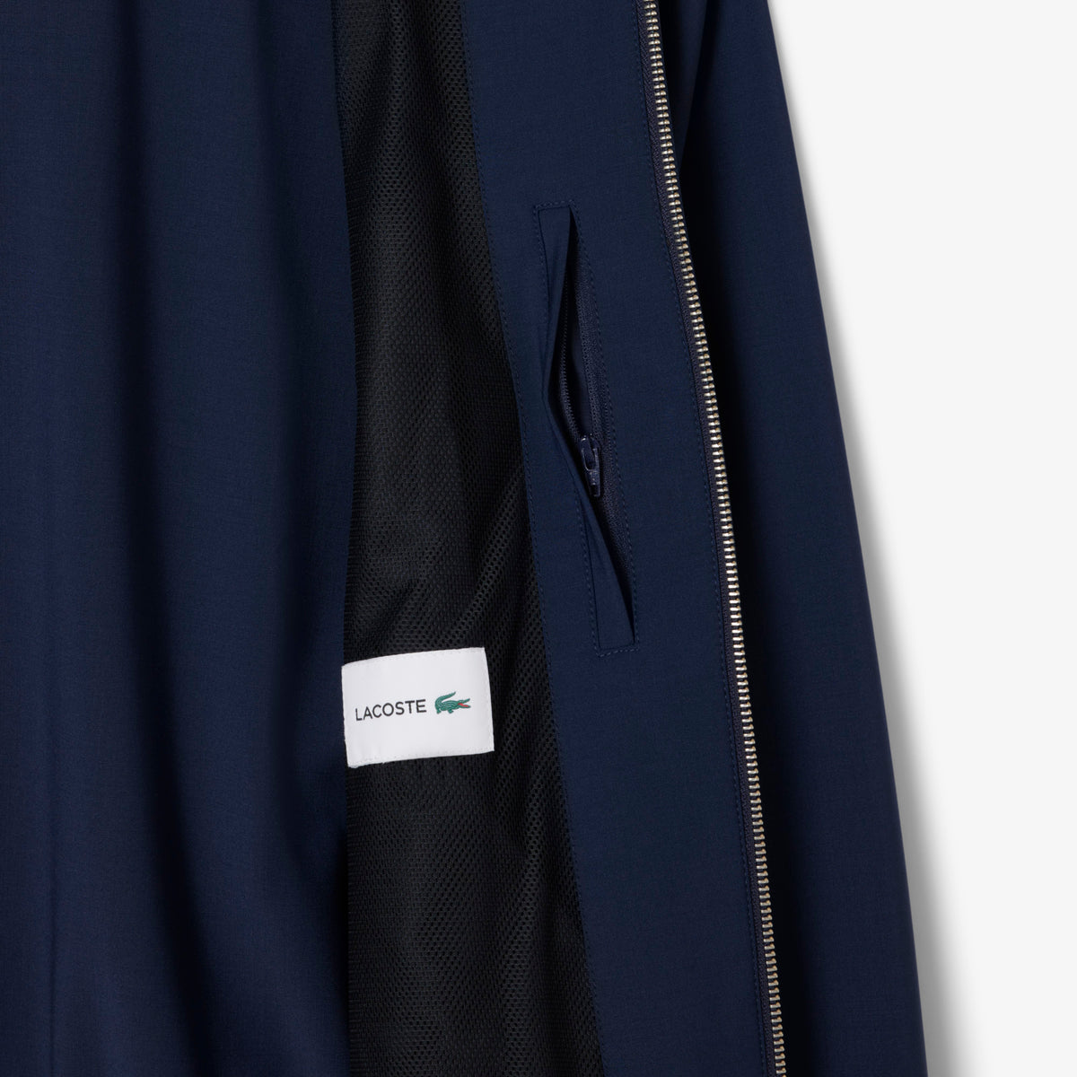 Veste à capuche en laine - Marine