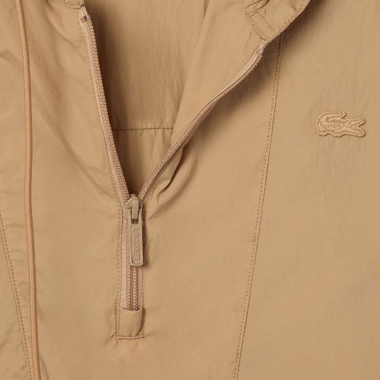 Blouson à capuche déperlant - Sand