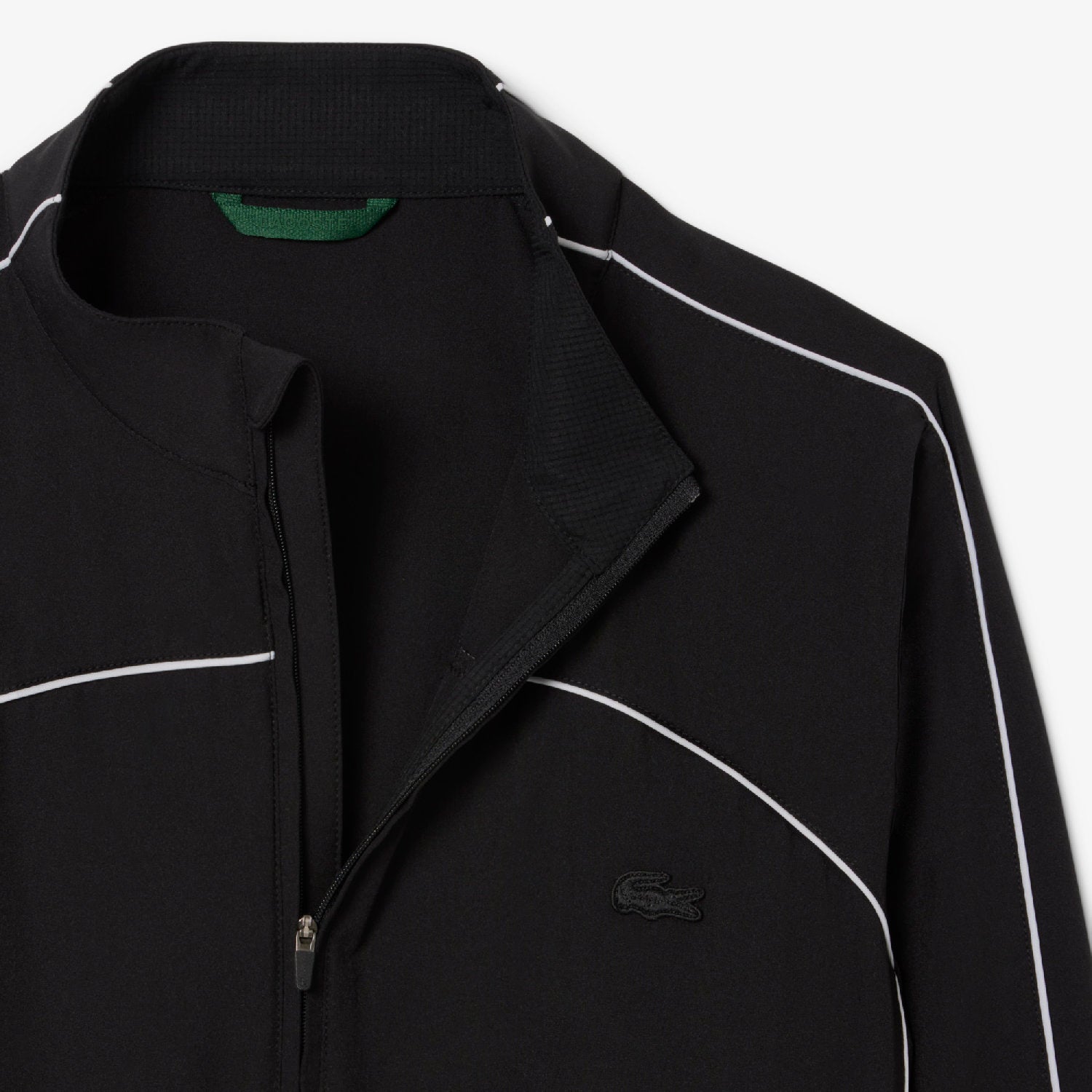 Gilet de survêtement à liseré - Noir
